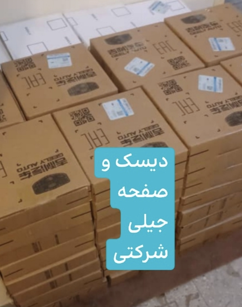 دیسک و صفحه جیلی